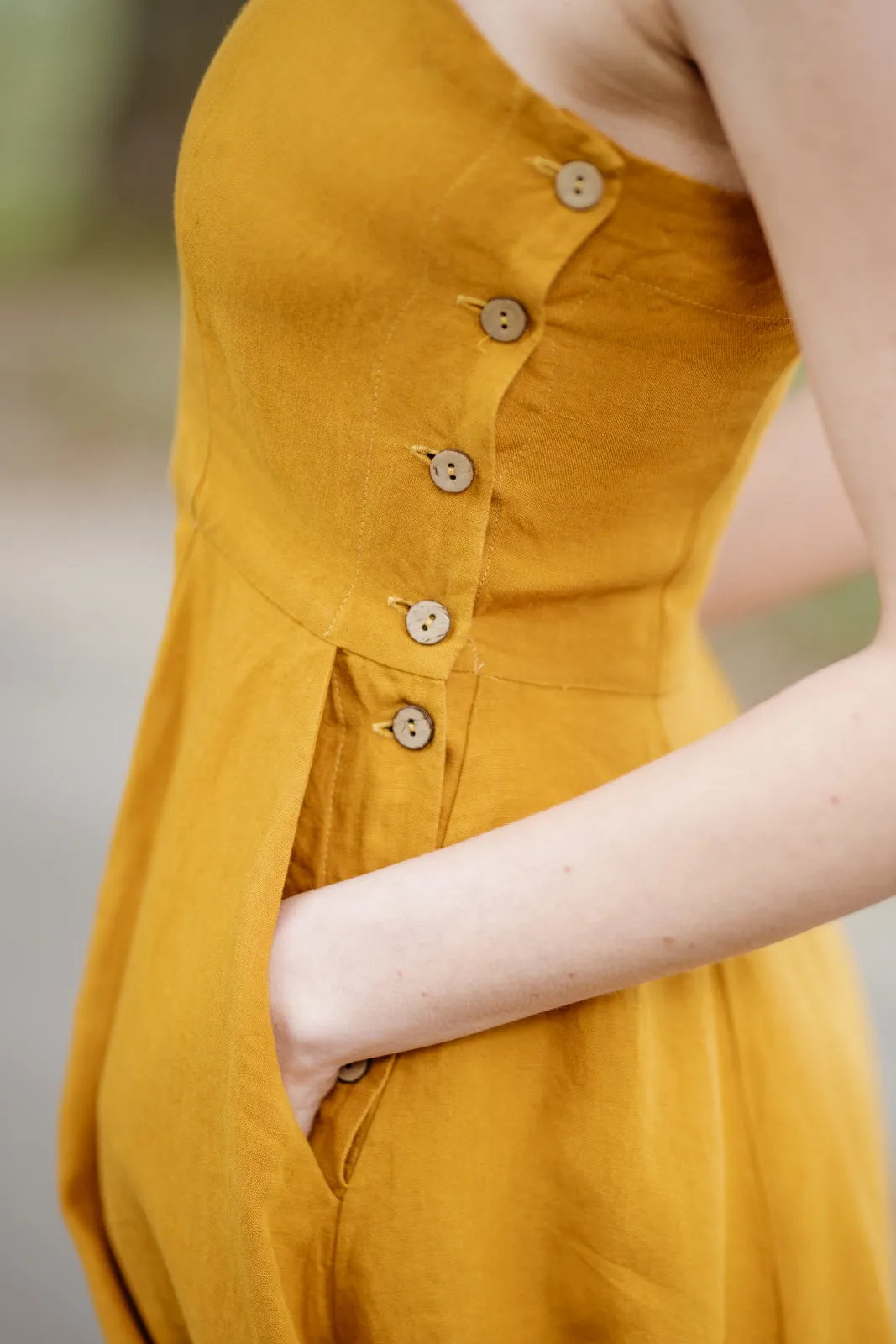 Pinafore Dress, Sleeveless