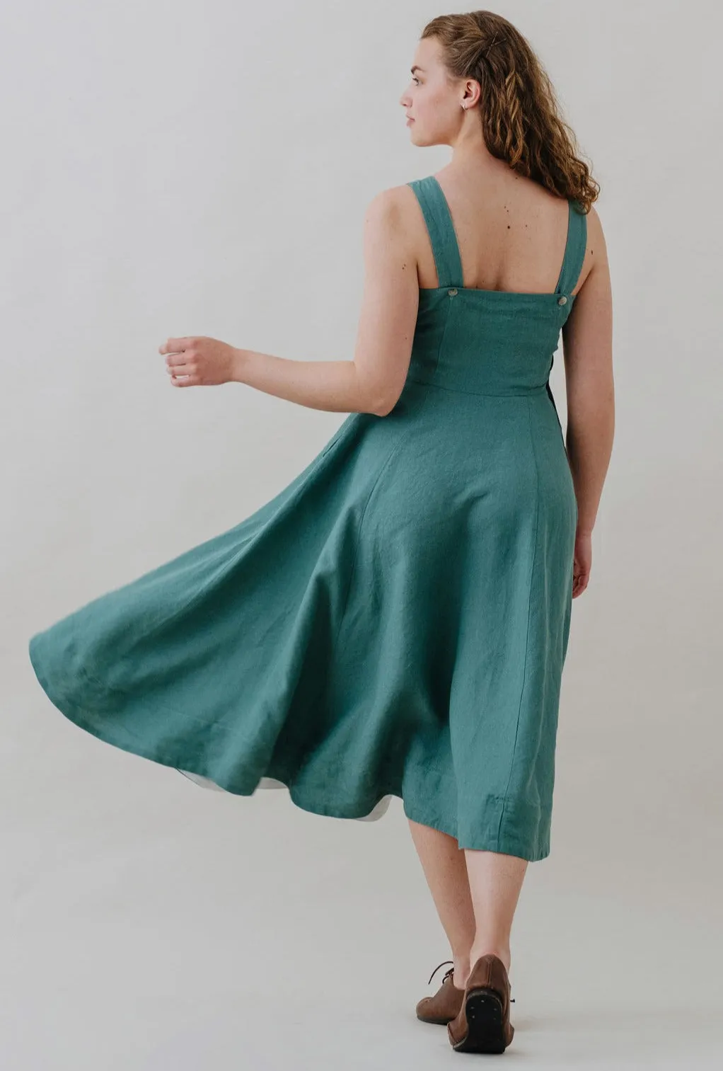 Pinafore Dress, Sleeveless
