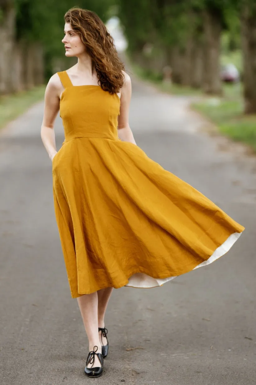 Pinafore Dress, Sleeveless
