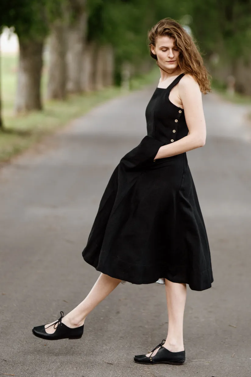 Pinafore Dress, Sleeveless