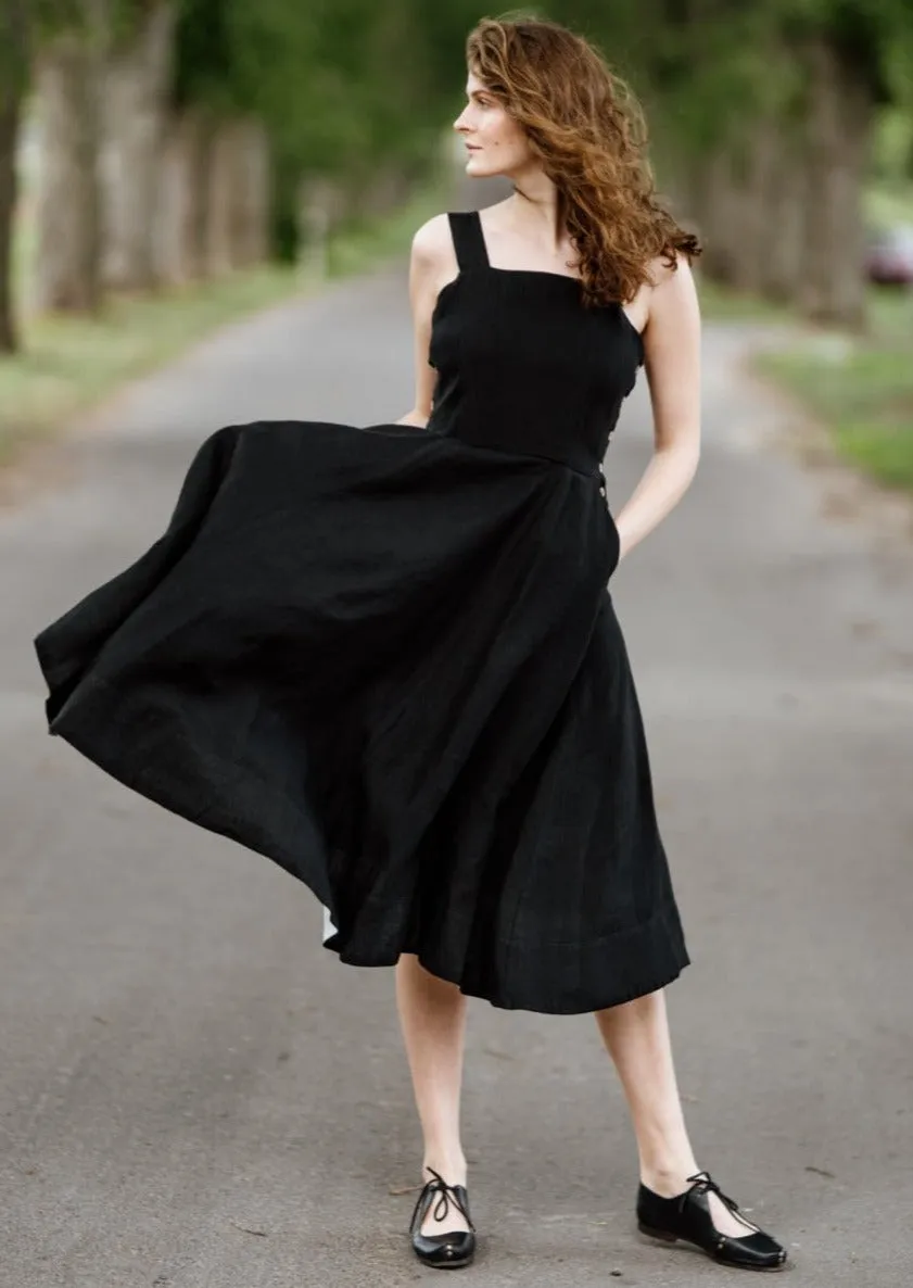 Pinafore Dress, Sleeveless