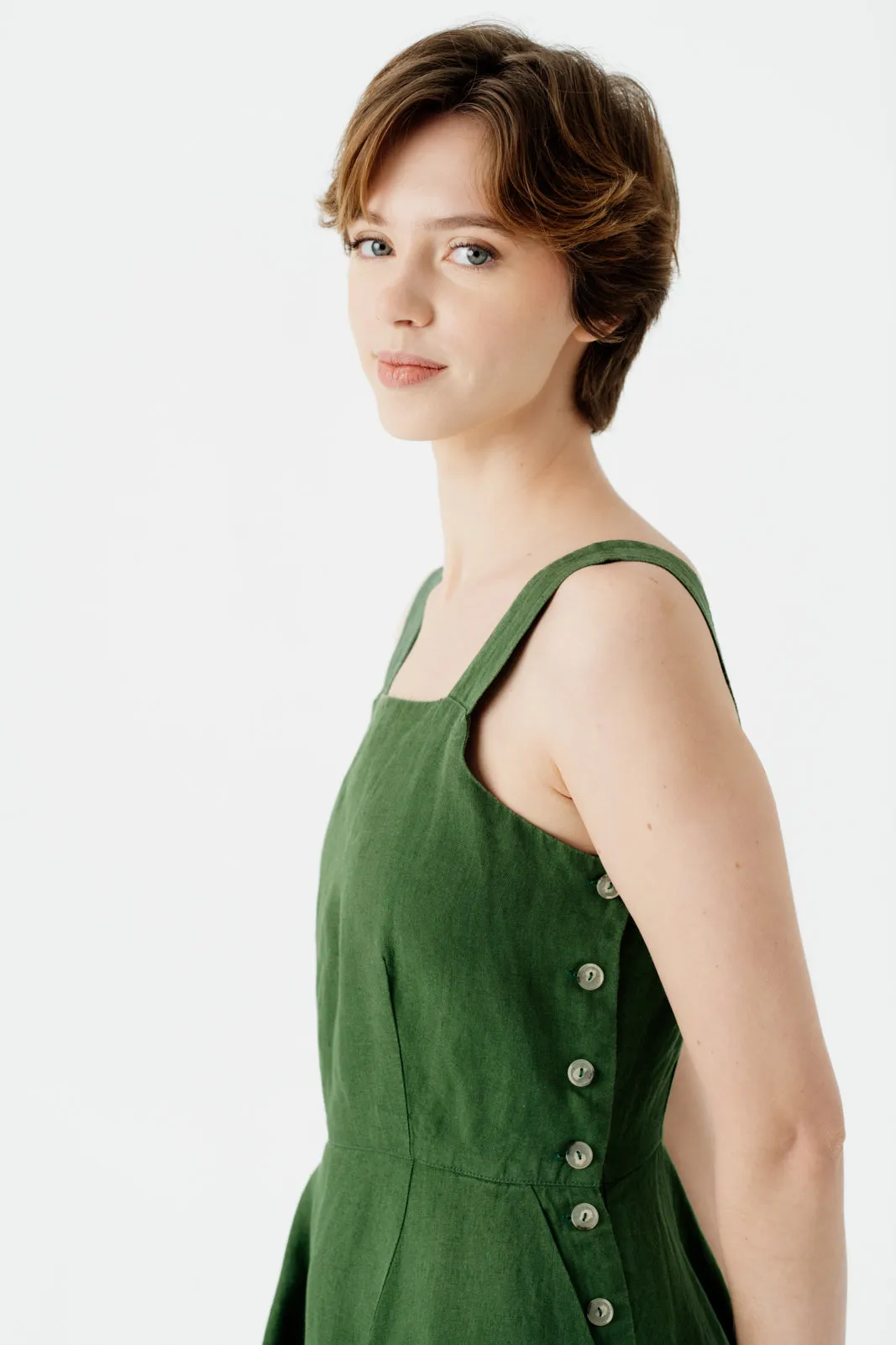 Pinafore Dress, Sleeveless