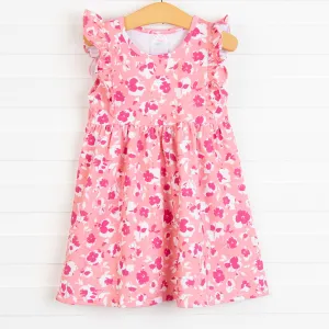 Presley Dress, Pink Floral