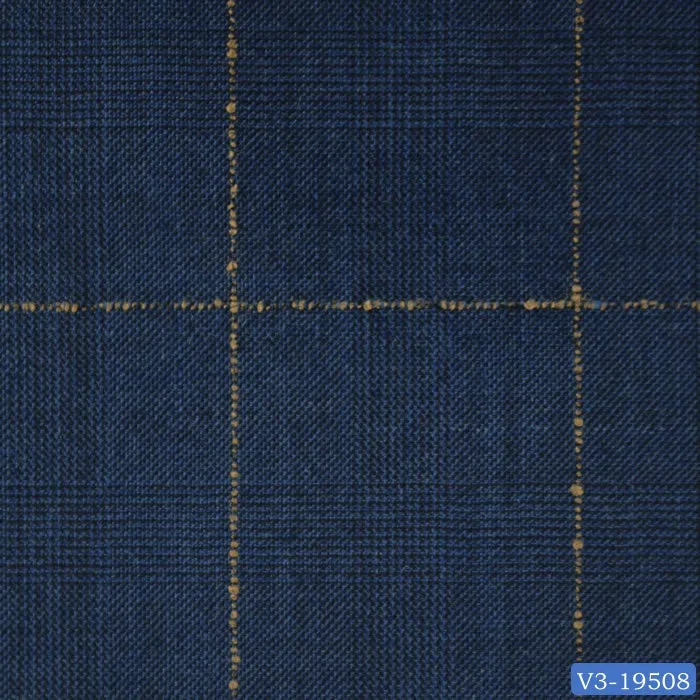 Prussian Blue with Light Prince of Wales Square Check Suit