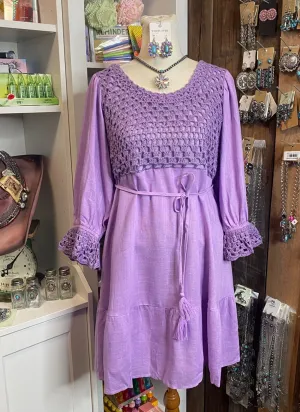 Purple Springtime Dress