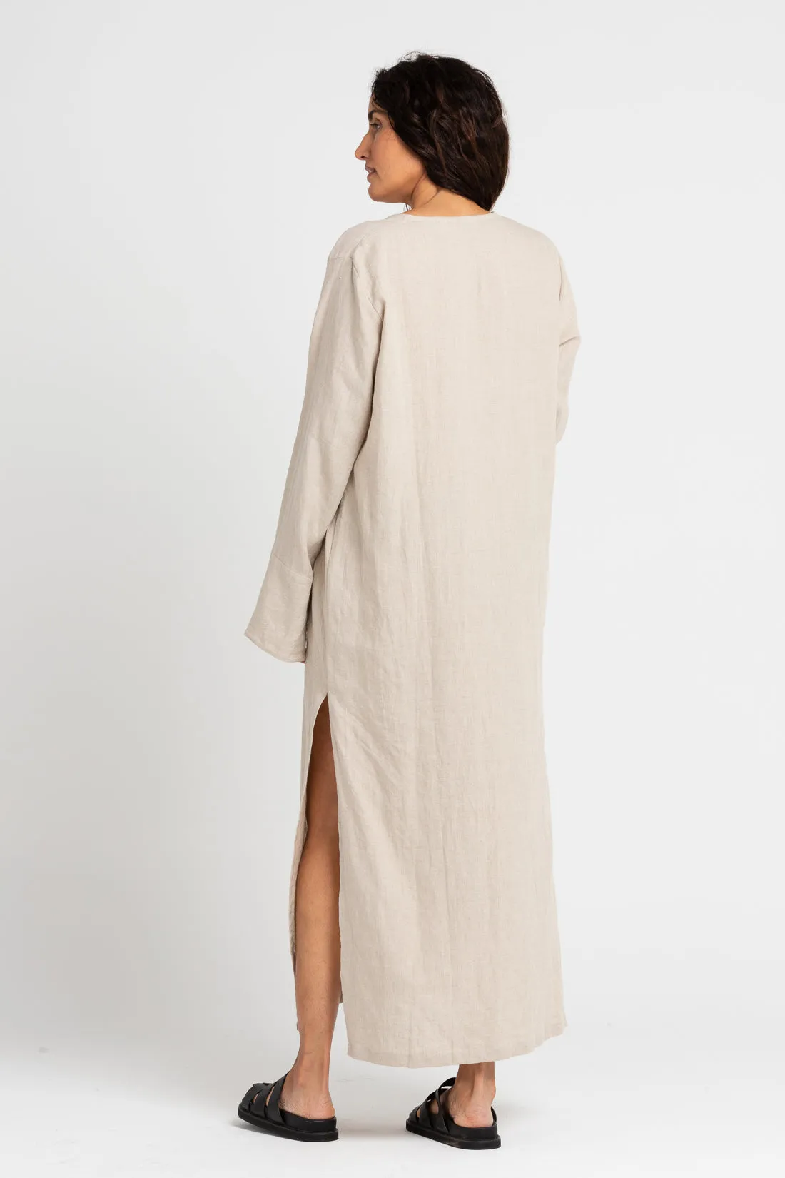 Ragna Linen Dress Sand