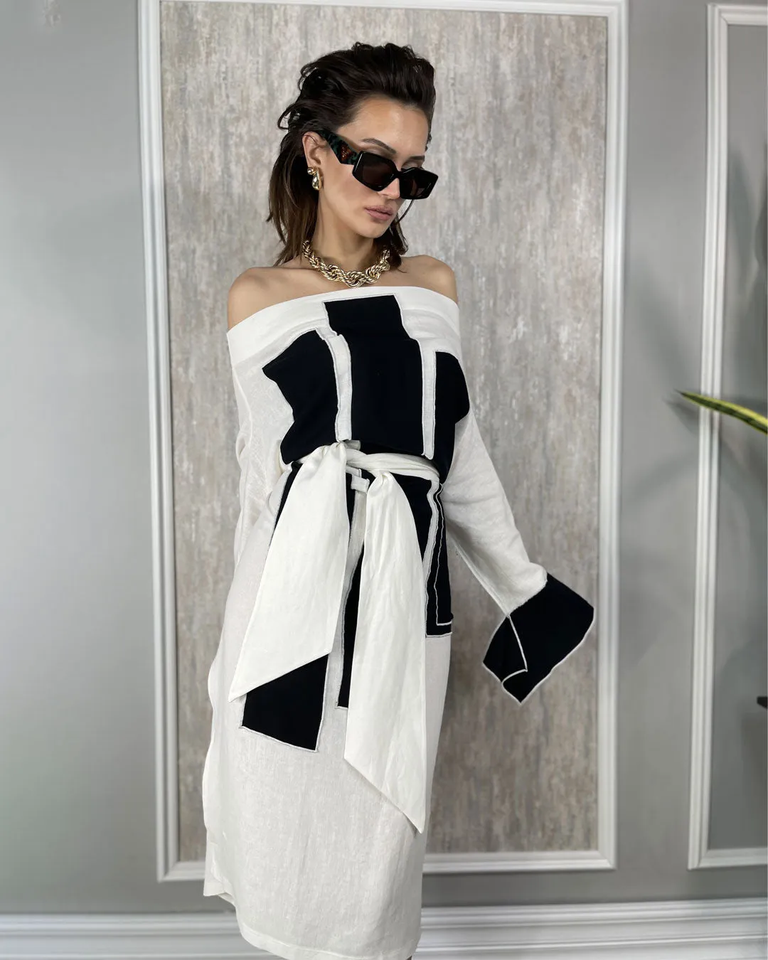 REPA LINEN DRESS