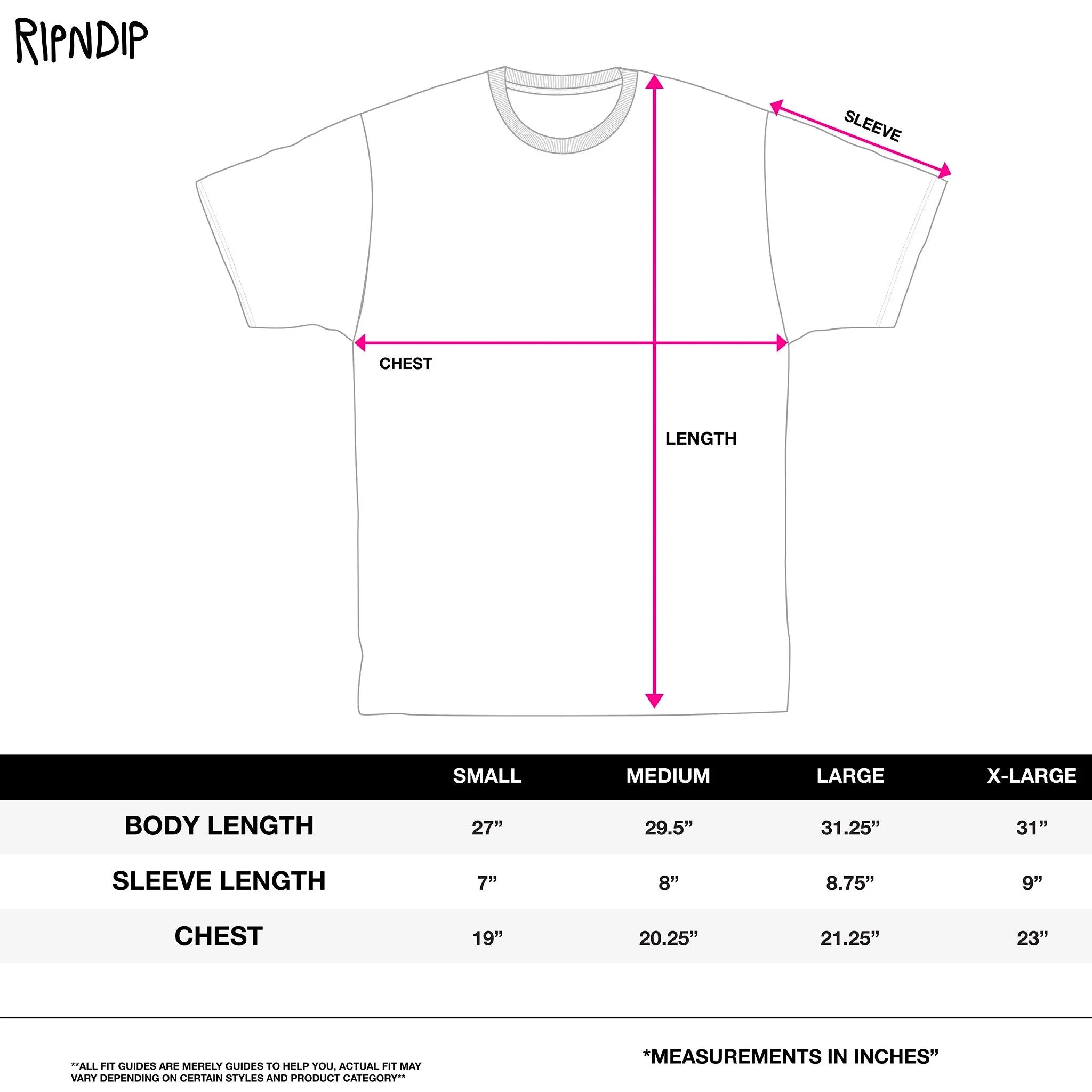 RIPNDIP Bedrock Tee