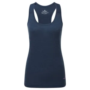 Ronhill Women's Tech Tencel Vest - Dark Navy Marl