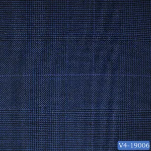 Royal Blue Prince of Wales Check Suit