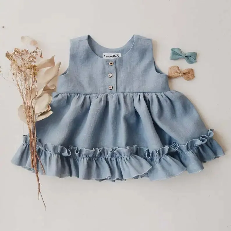 Ruffle Top and Bloomers Set
