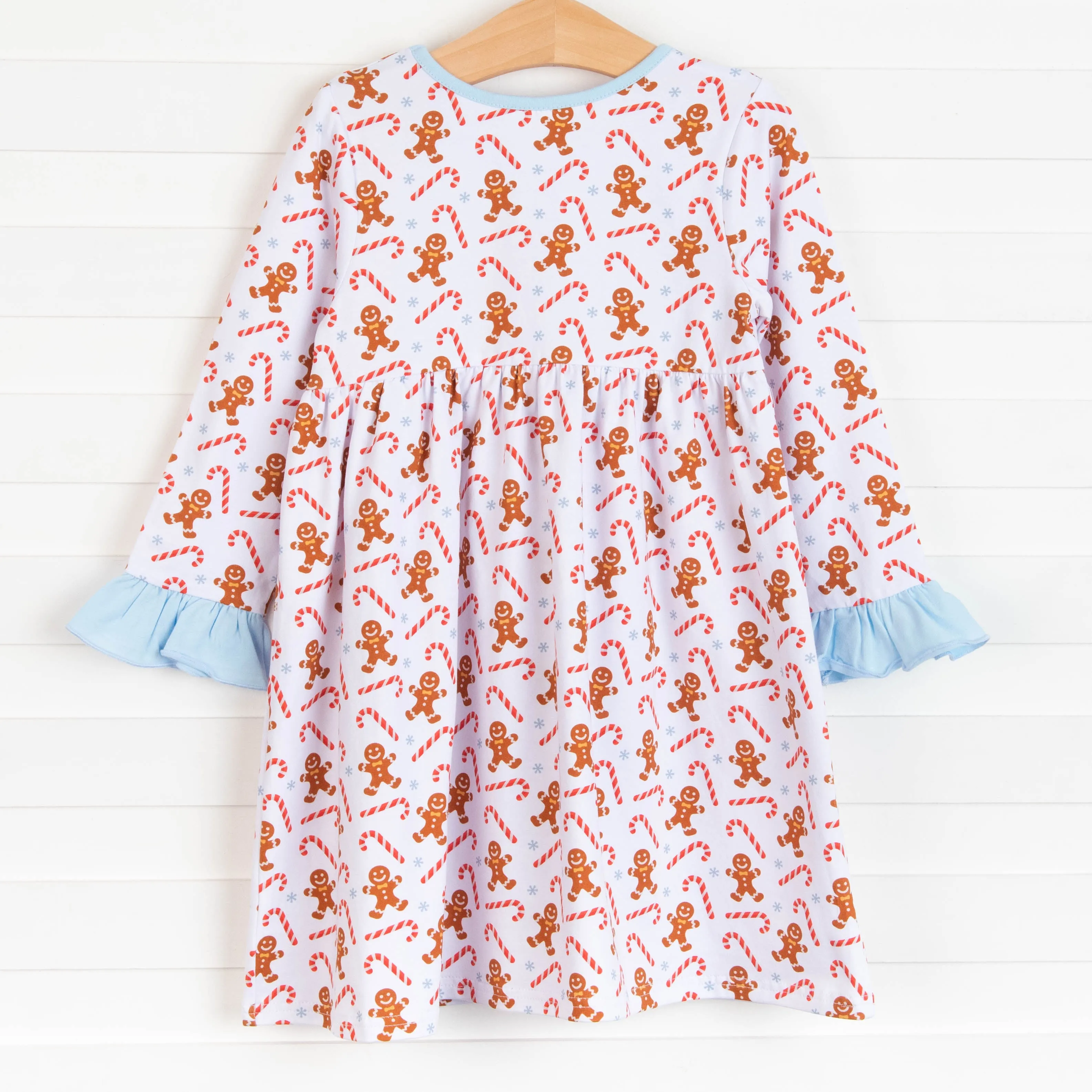 Santa's Cookies Dress, White