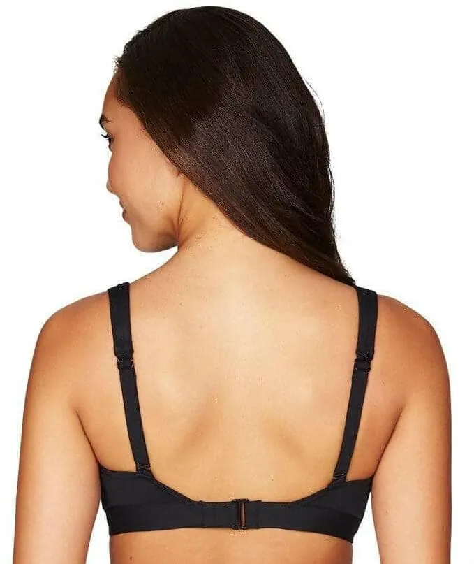 Sea Level Essentials Square Neck B-DD Cup Bikini Top - Black