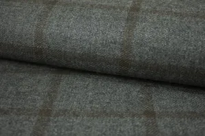 Seal Grey With Dark Windowpane Suit