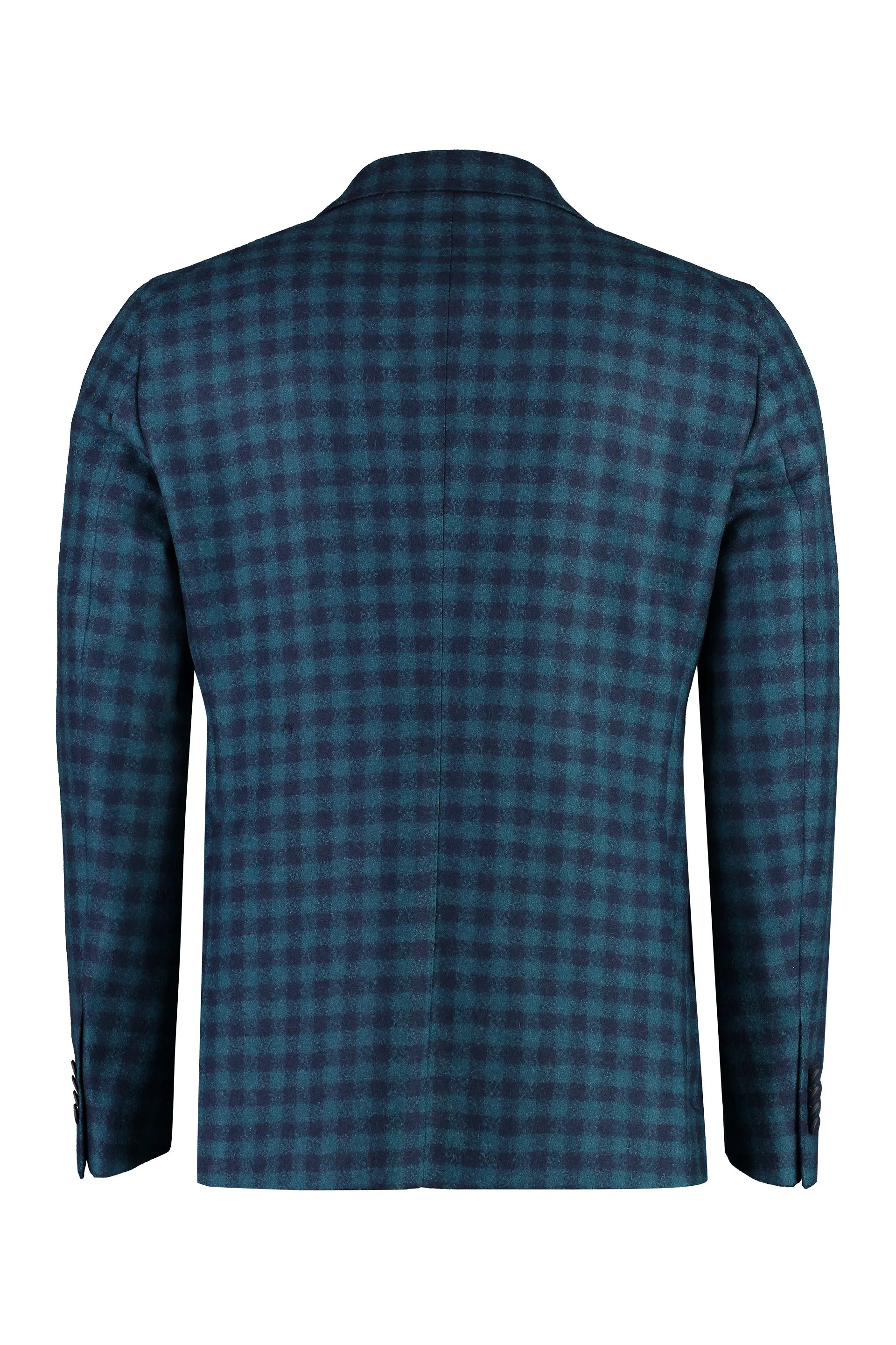 Single-breasted virgin wool jacket