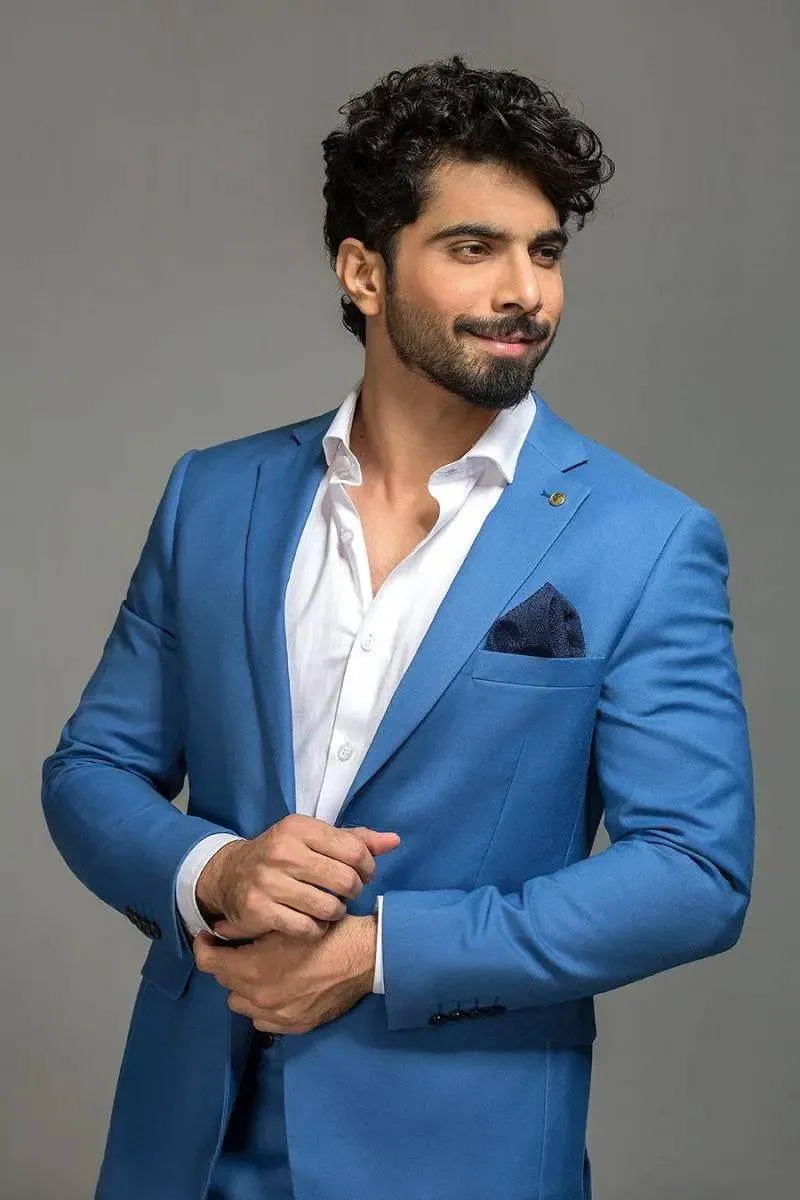 Sky Blue Suit
