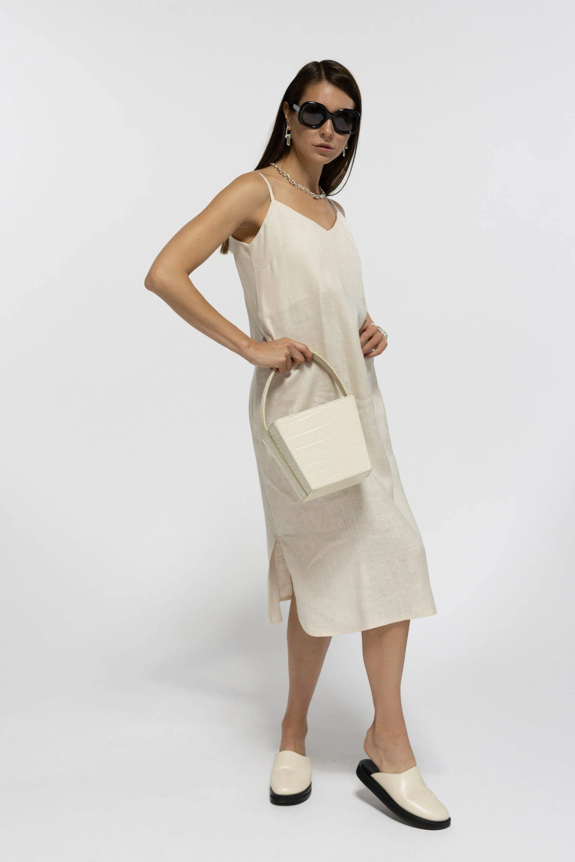 Slip Midi Dress