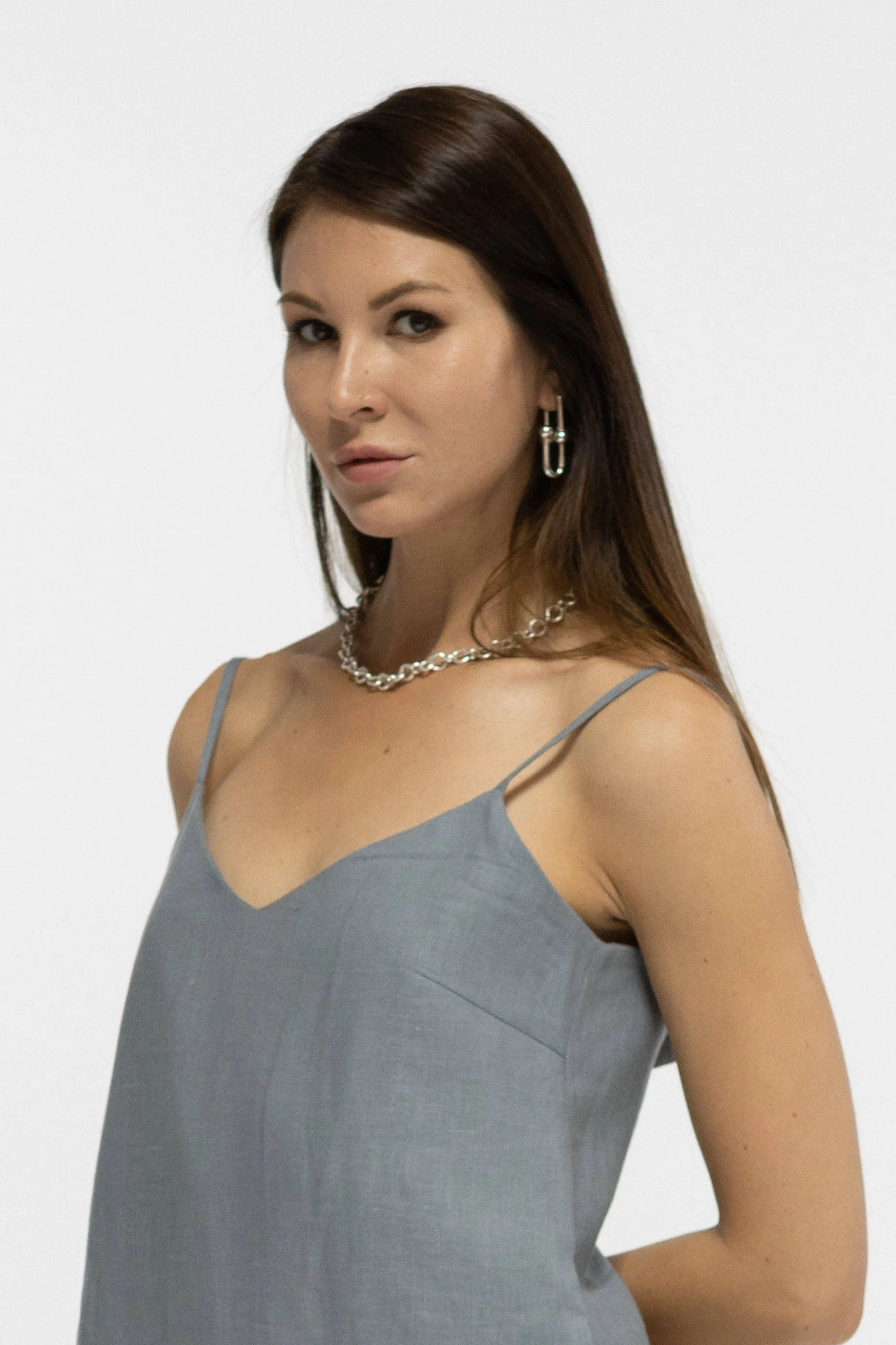 Slip Midi Dress