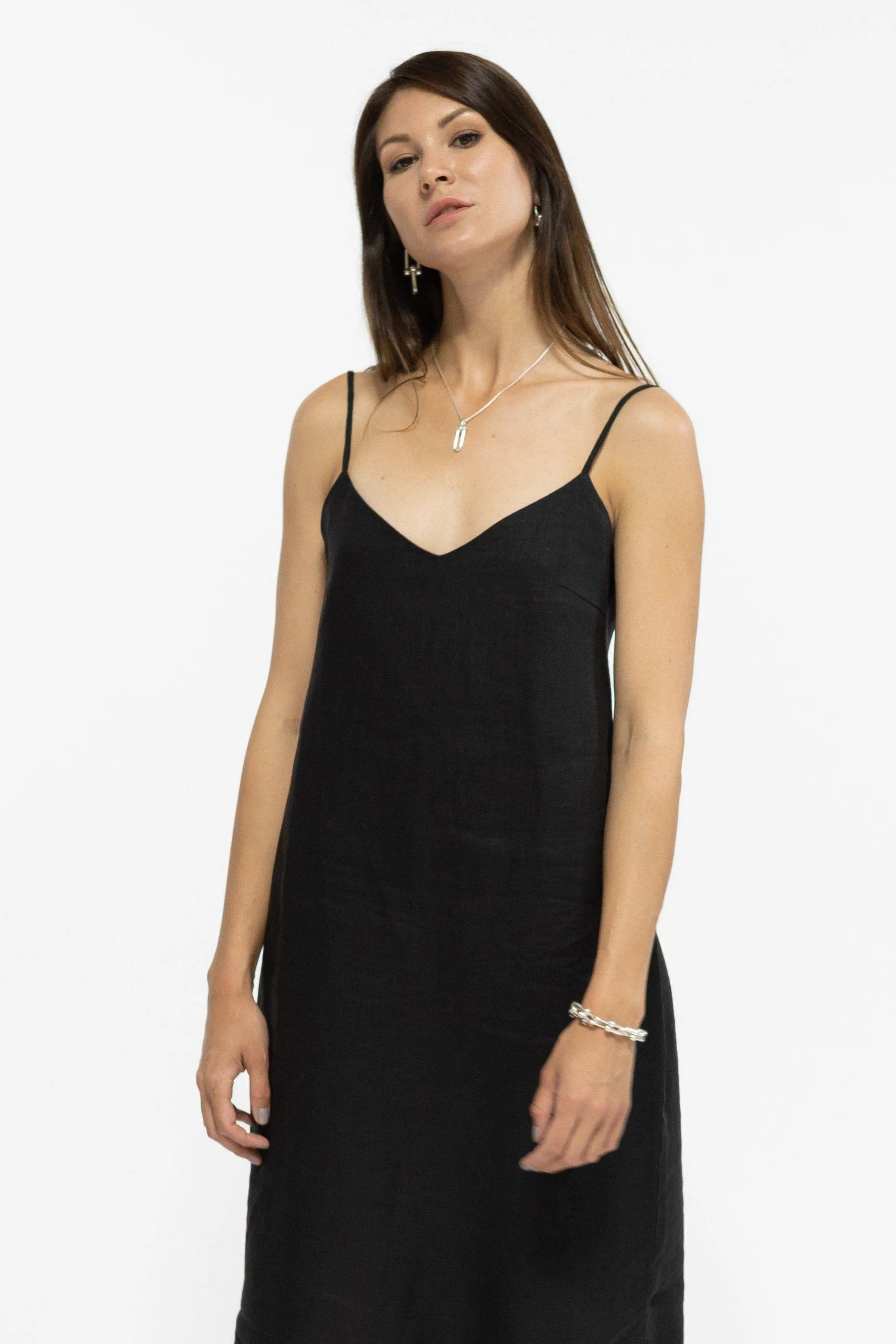 Slip Midi Dress