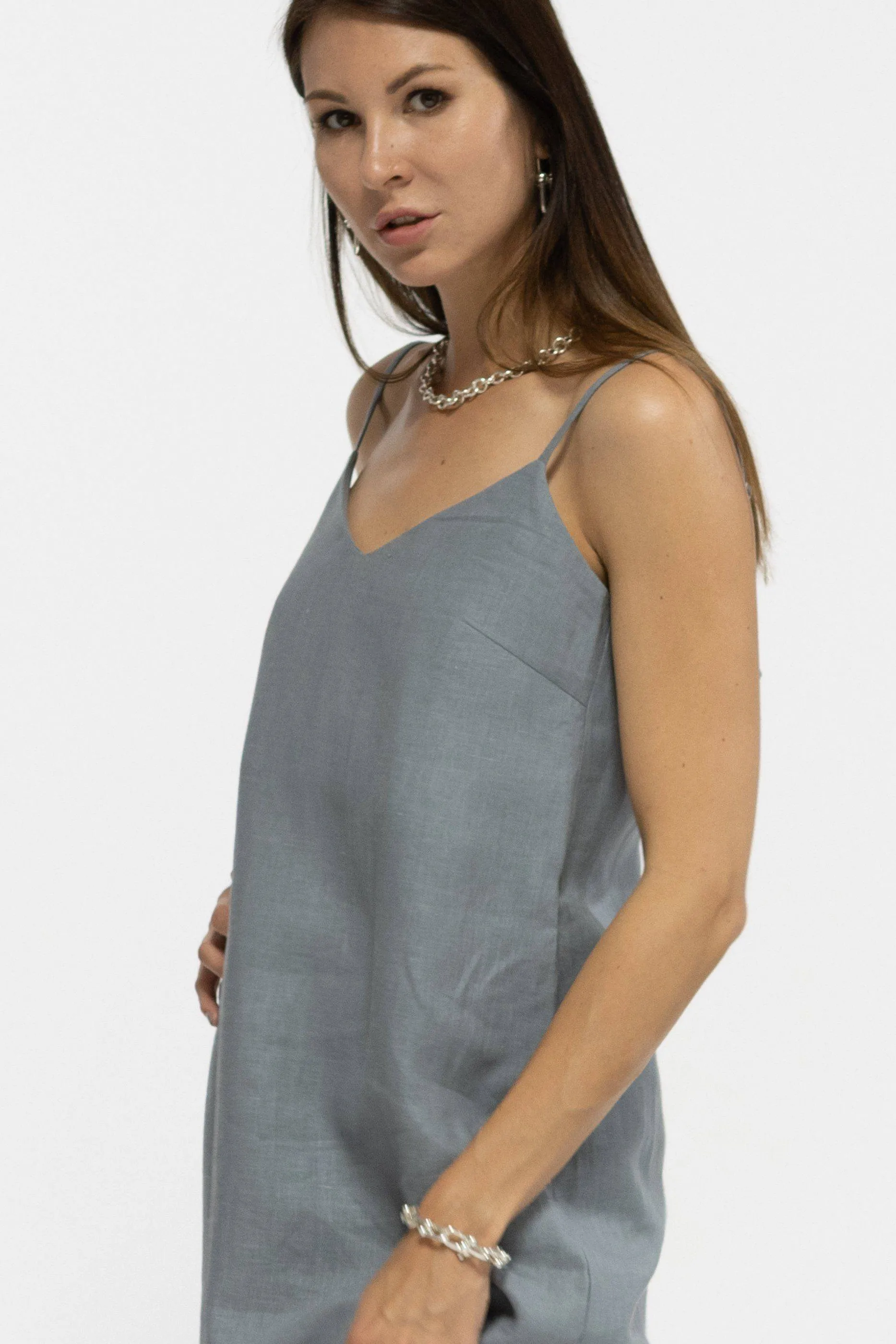 Slip Midi Dress