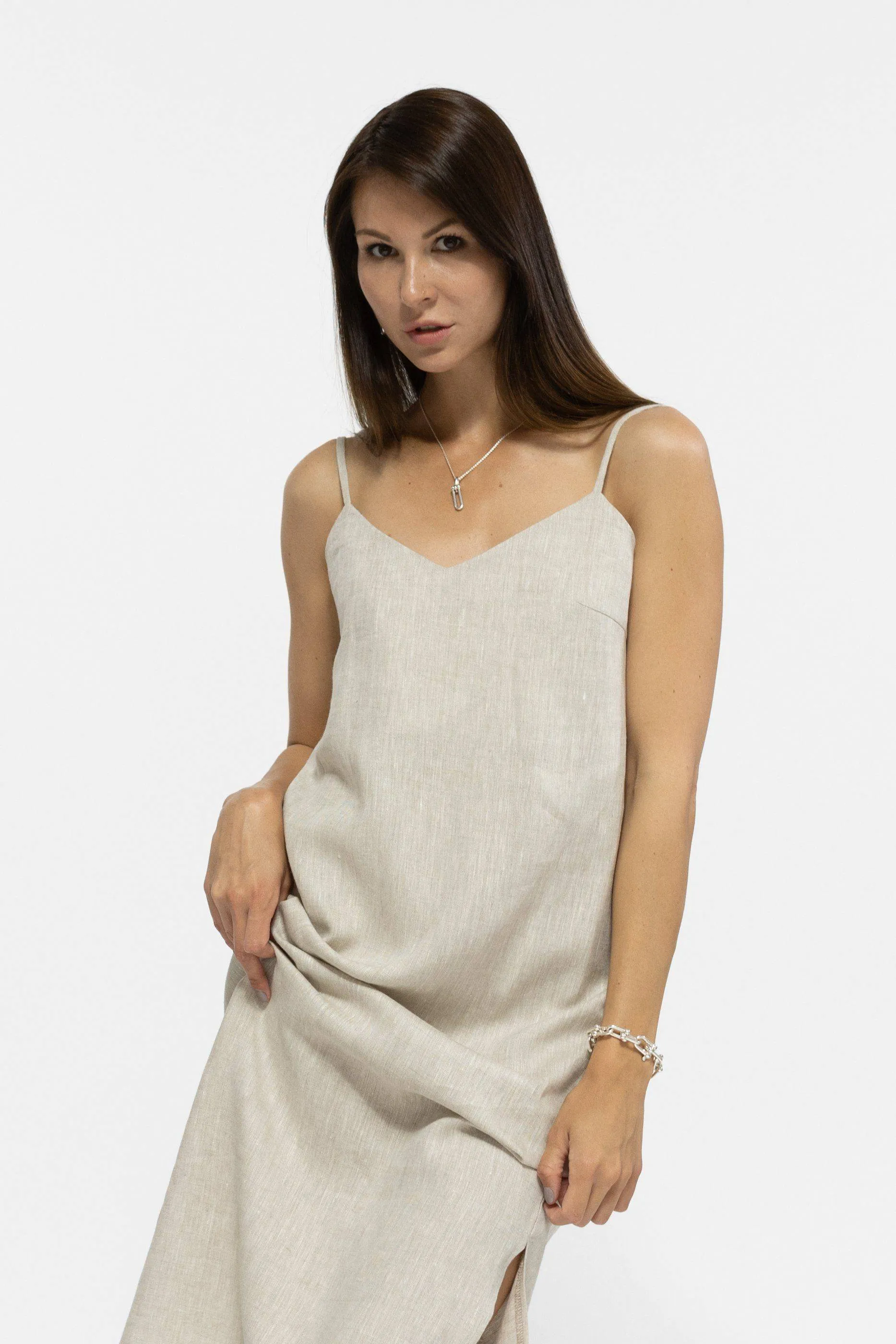 Slip Midi Dress