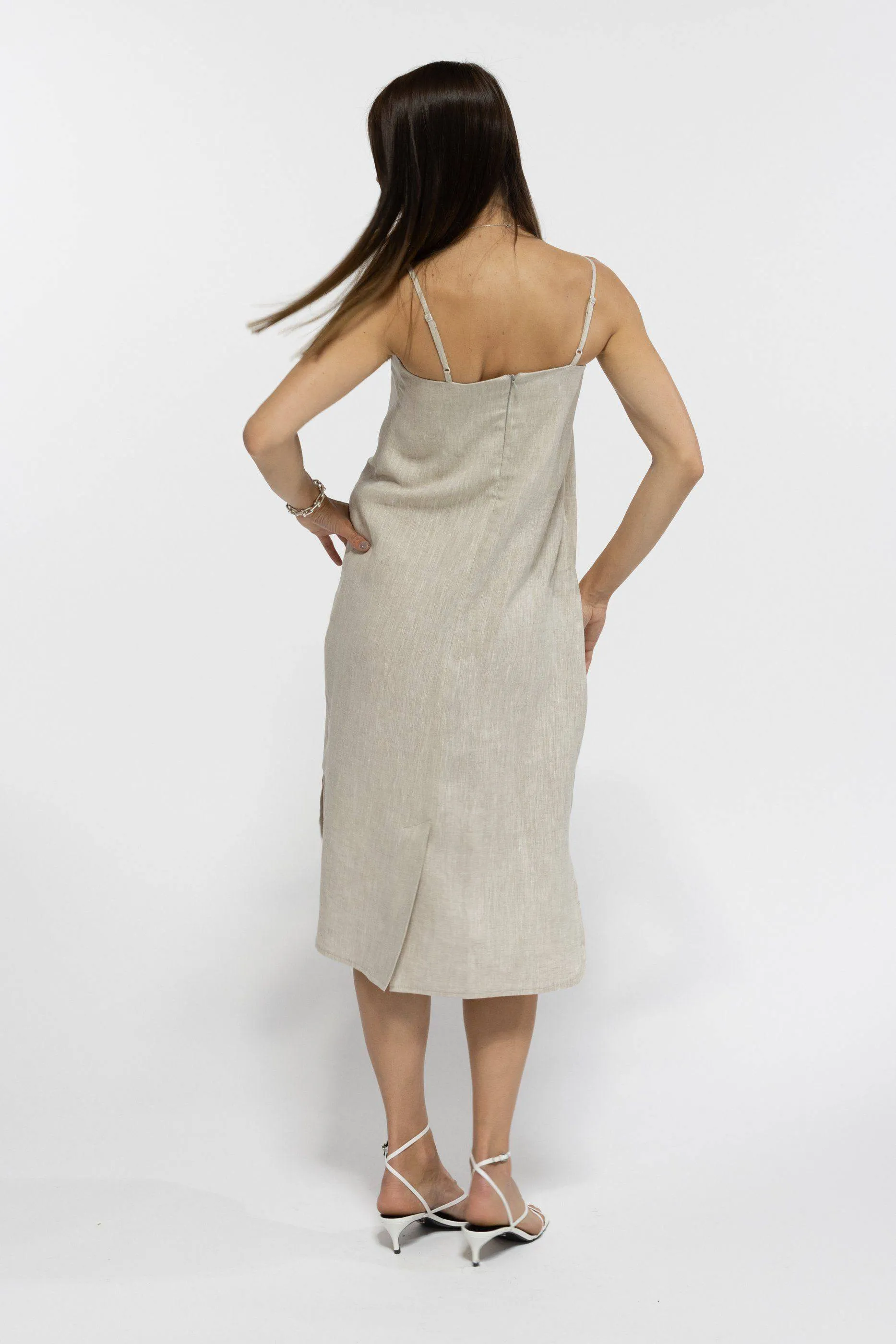 Slip Midi Dress
