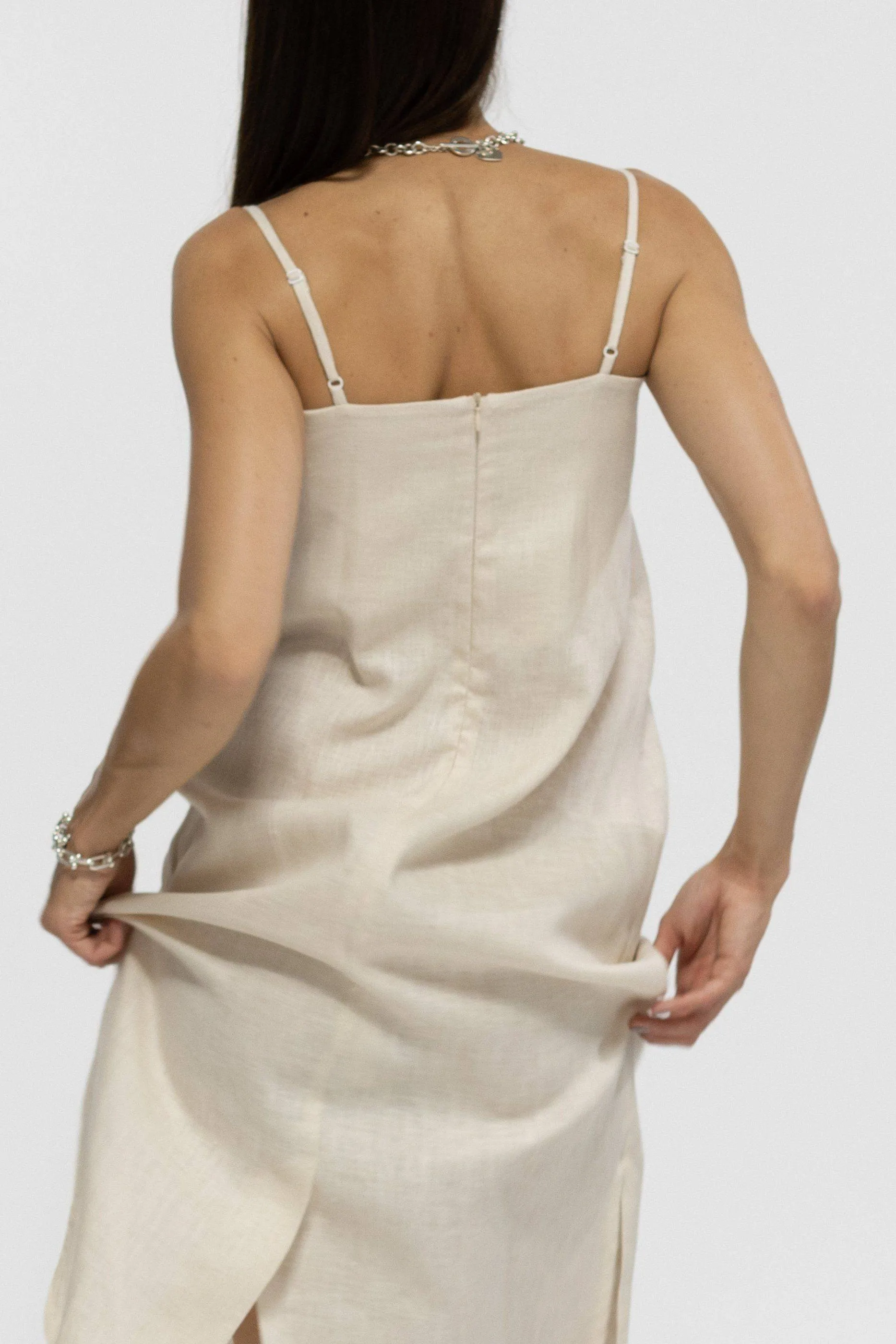 Slip Midi Dress