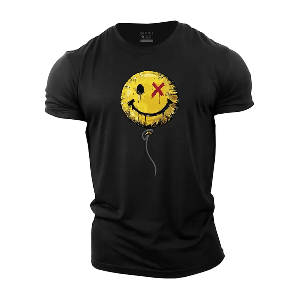 Smiley Ballon Cotton T-Shirt