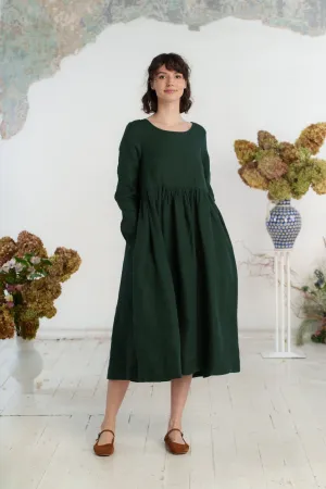 Smock Dress, Long Sleeve