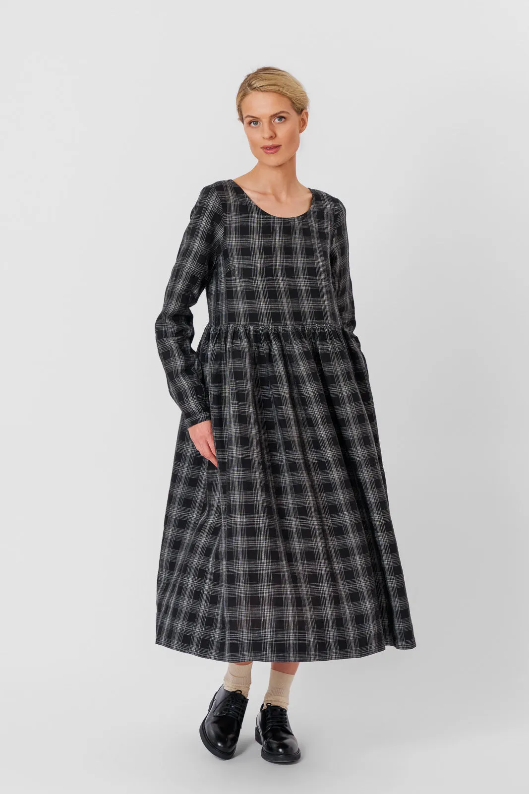 Smock Dress, Long Sleeve