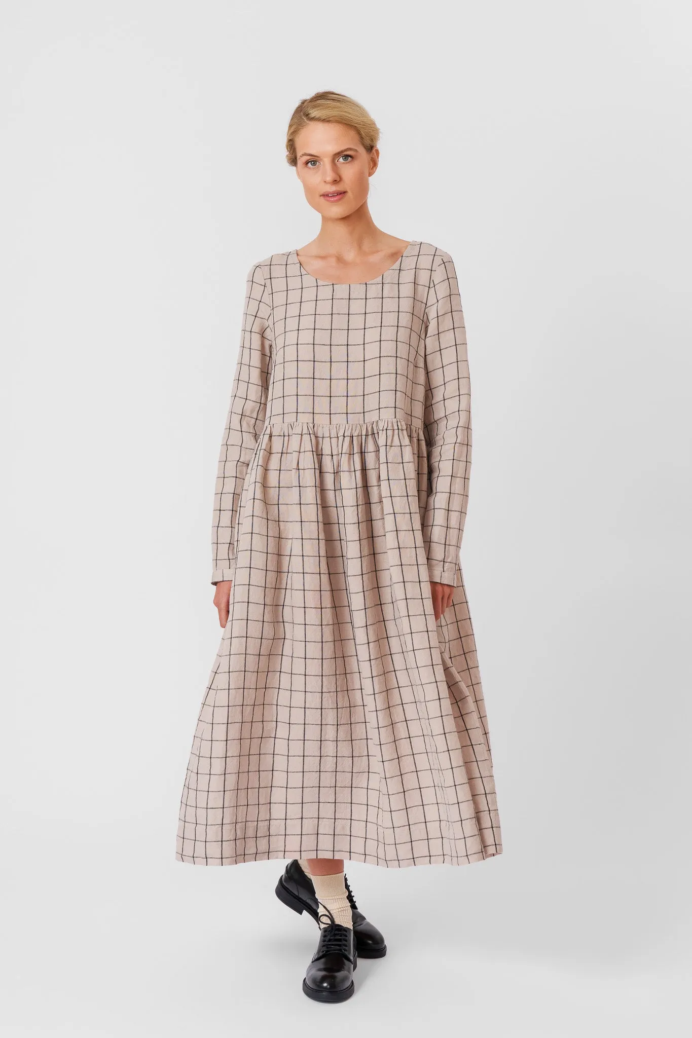 Smock Dress, Long Sleeve