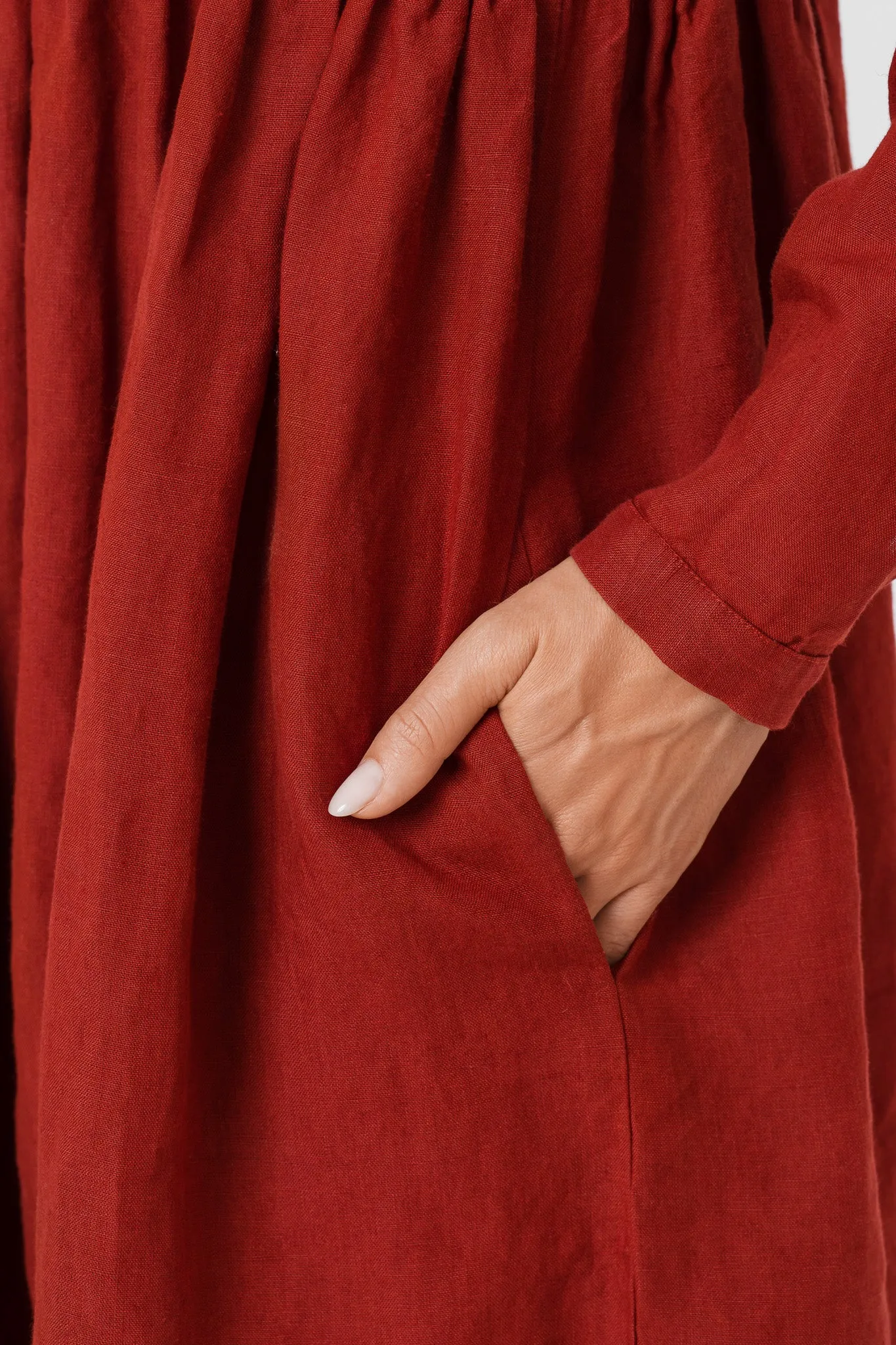 Smock Dress, Long Sleeve