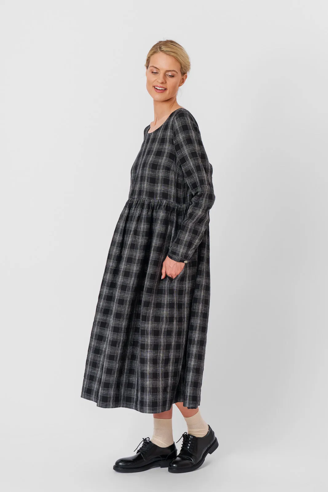 Smock Dress, Long Sleeve