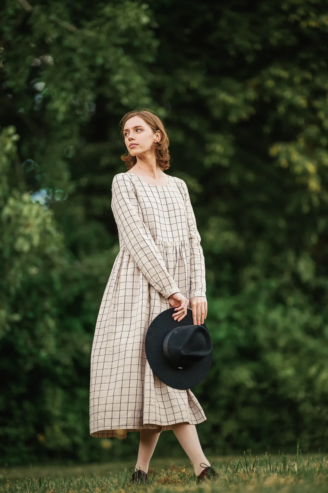 Smock Dress, Long Sleeve