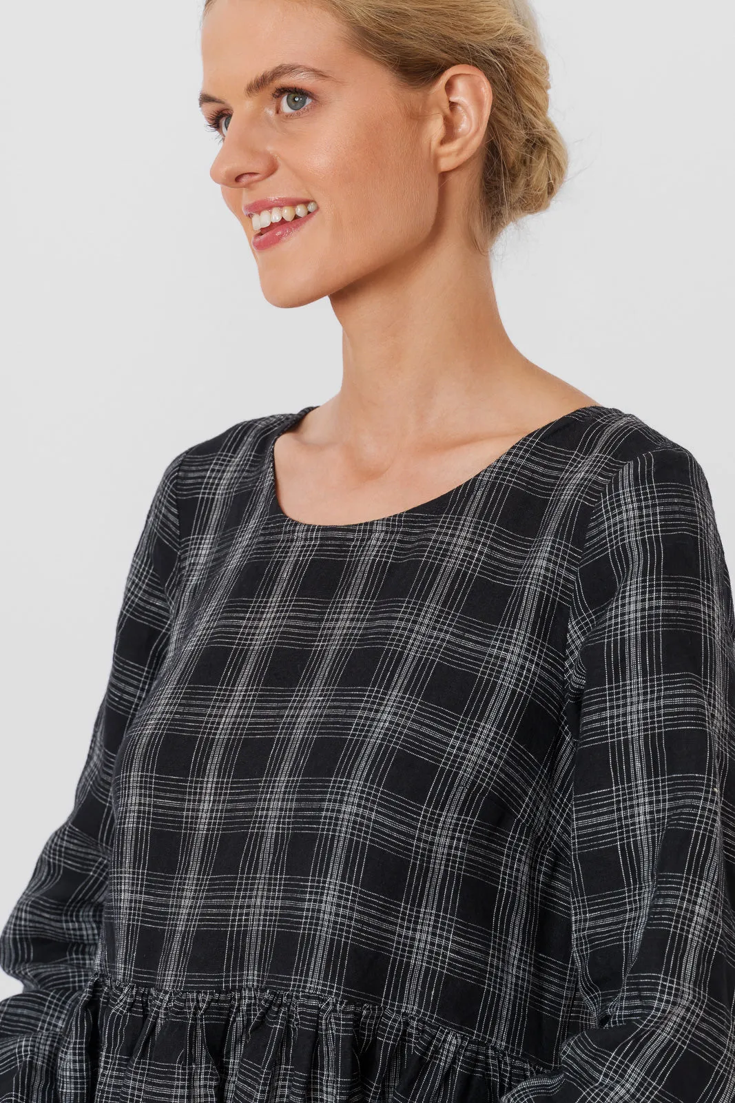 Smock Dress, Long Sleeve
