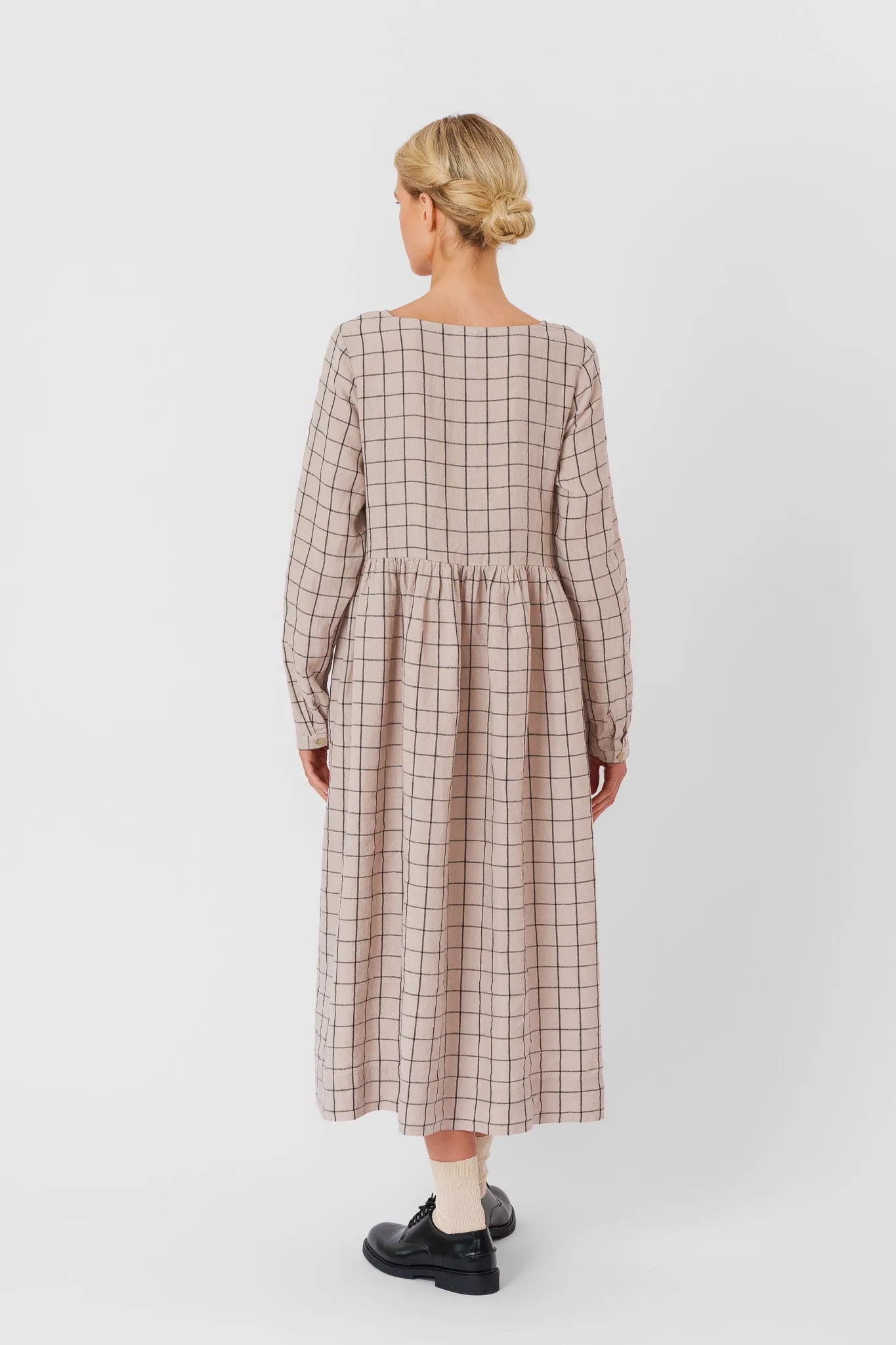 Smock Dress, Long Sleeve