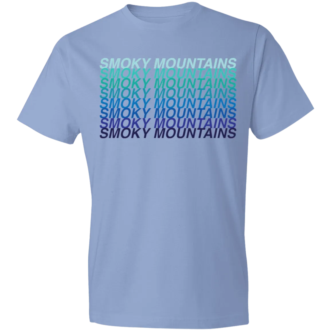 Smoky Mountains Blue Ombre - Men's Tee