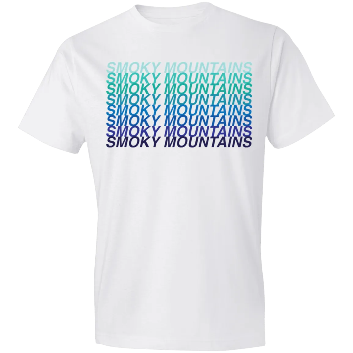 Smoky Mountains Blue Ombre - Men's Tee