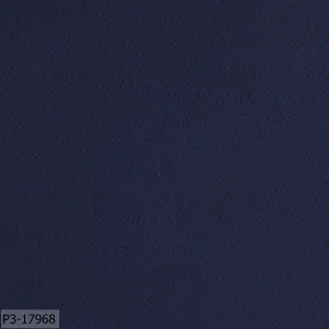 Space Blue Twill Print Suit