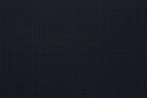 Space Blue With Broad Check Suit