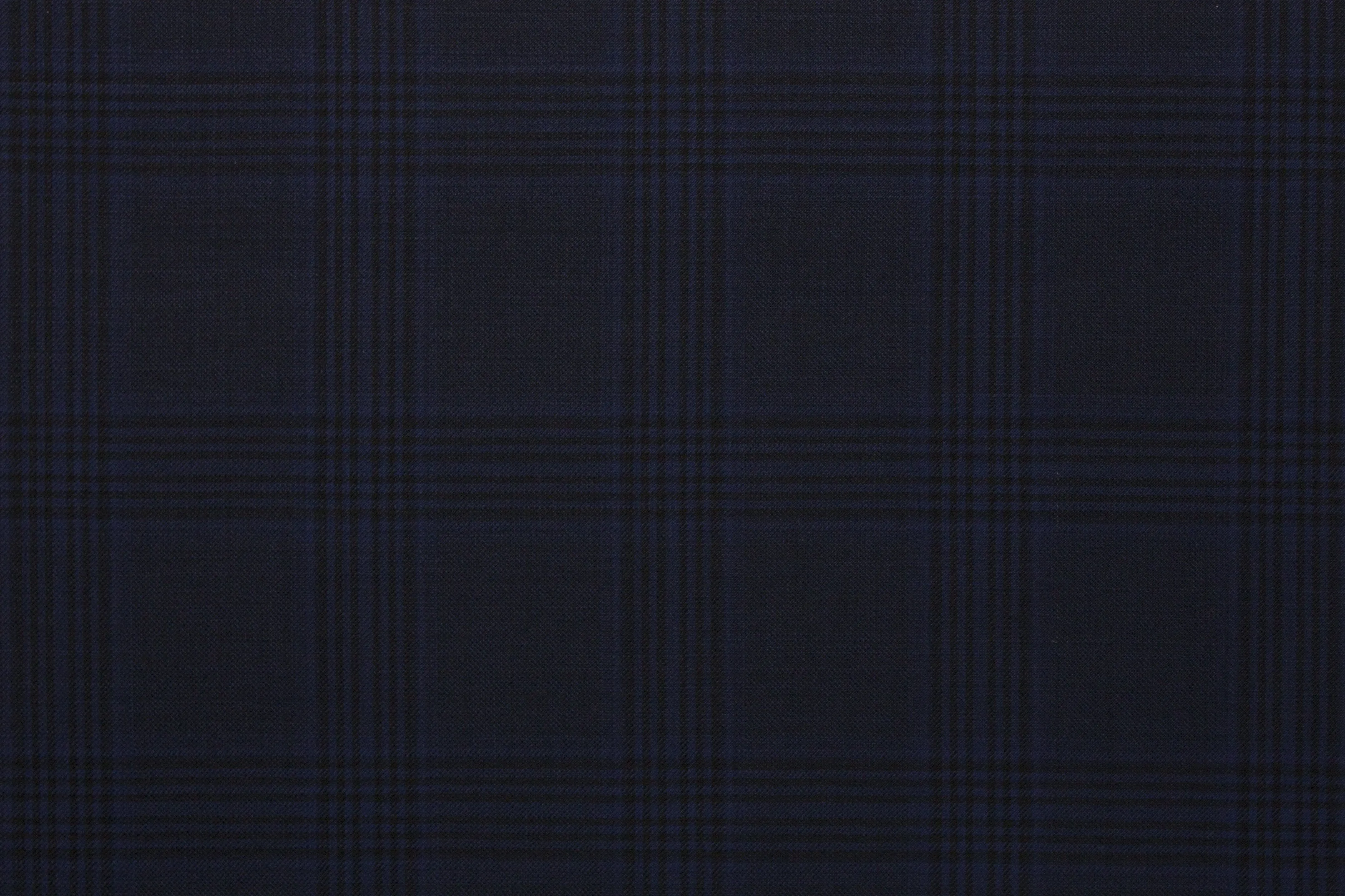 Space Blue With Broad Check Suit