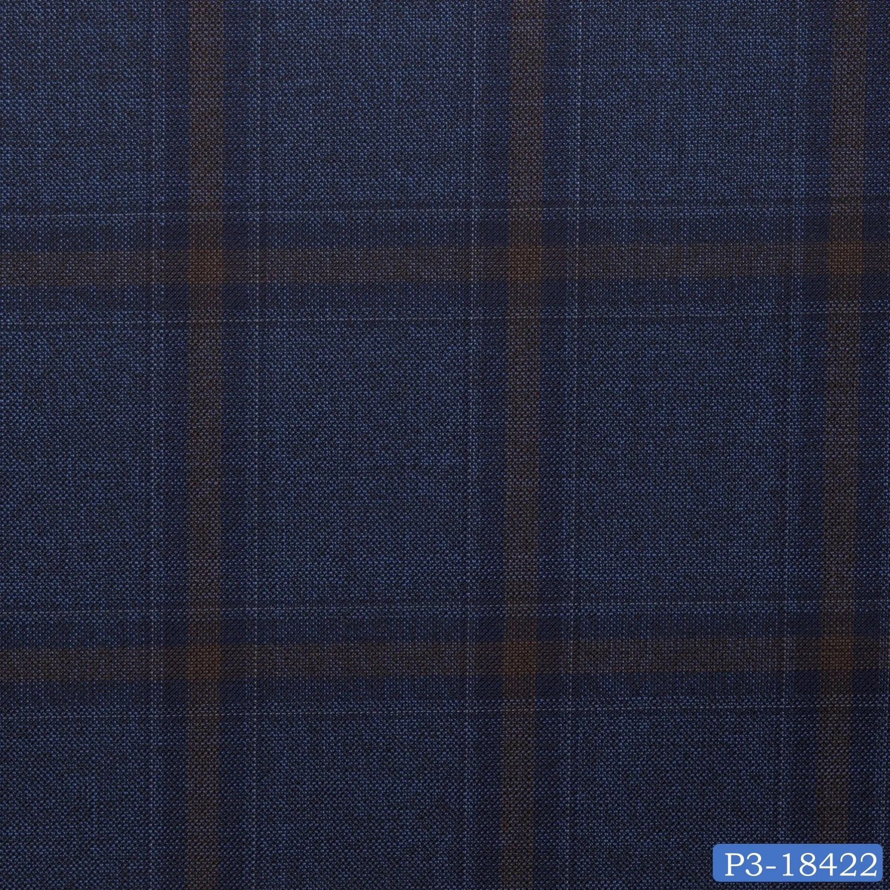 Steel Blue with Red Check Suit