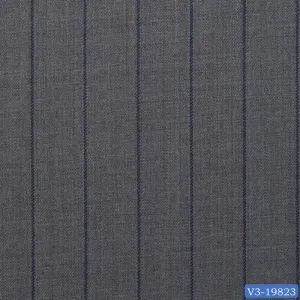 Steel Grey with Dark Stripe Suit