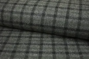 Steel Grey With Gingham Check Suit
