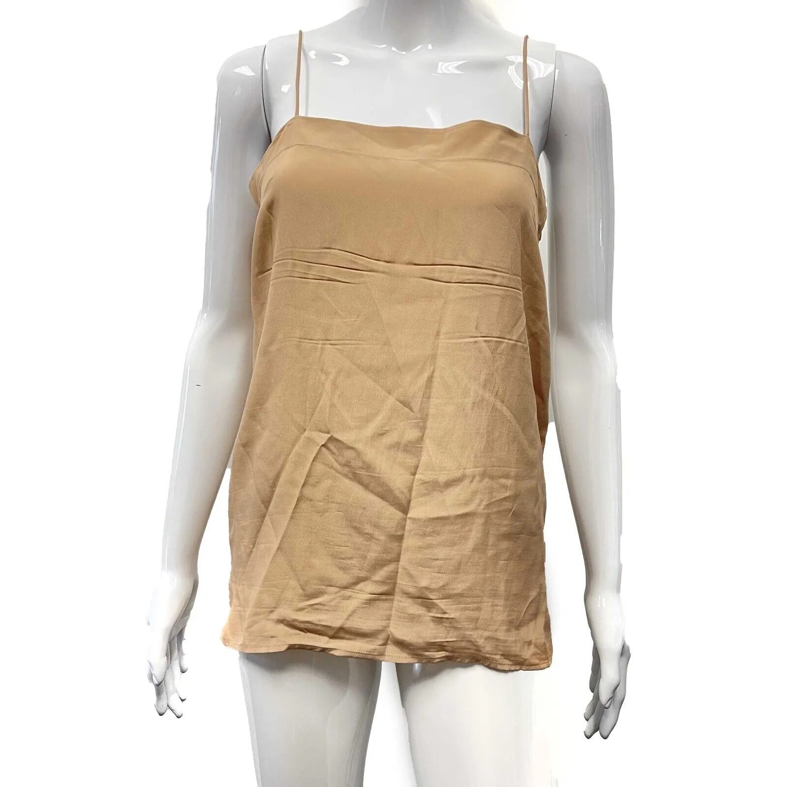 Stella McCartney Excellent Cami Tan Brown Tank Top US 0