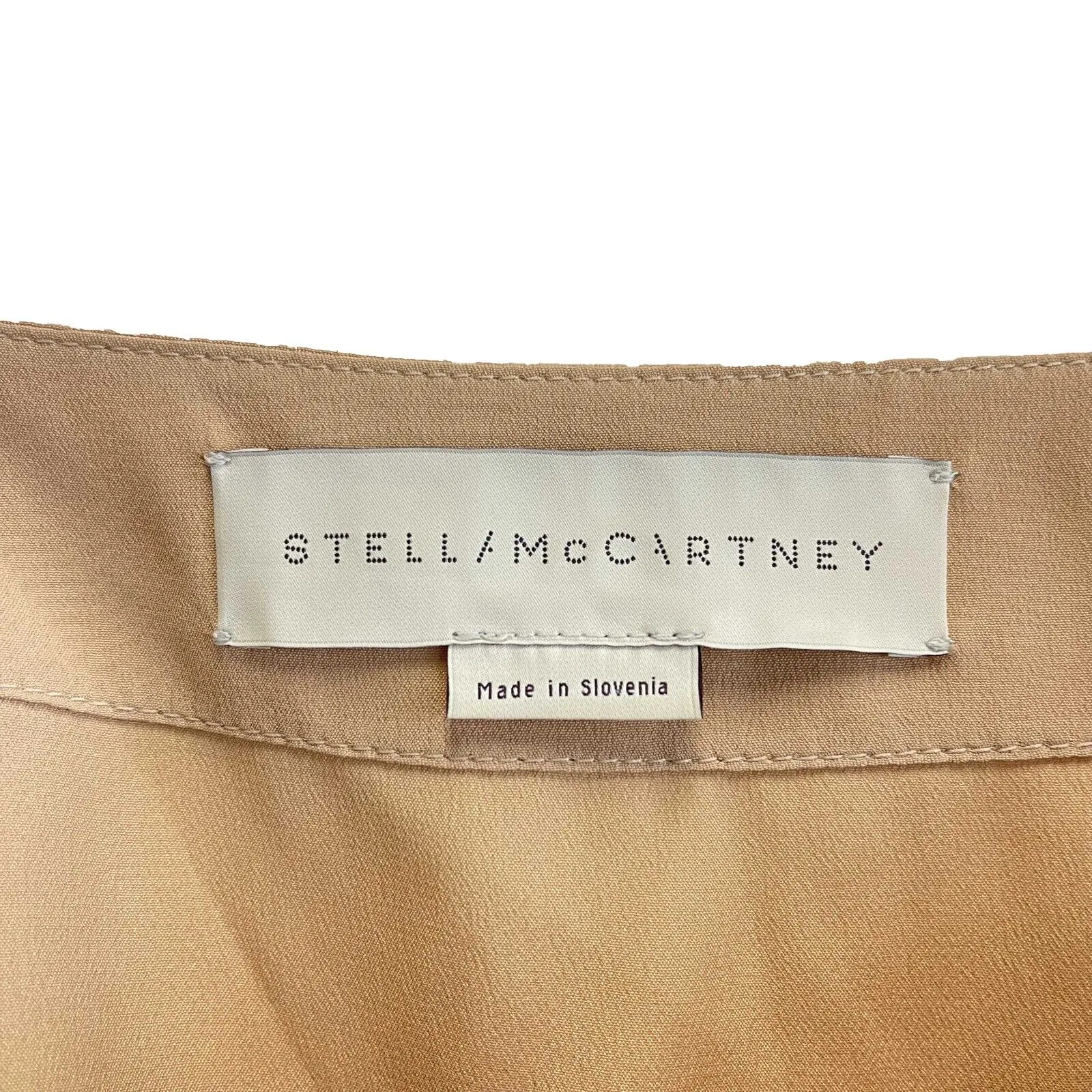 Stella McCartney Excellent Cami Tan Brown Tank Top US 0
