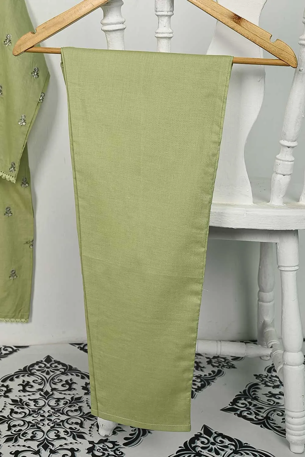 STP-118A-Pista - 2PC COTTON EMBROIDERED STITCHED