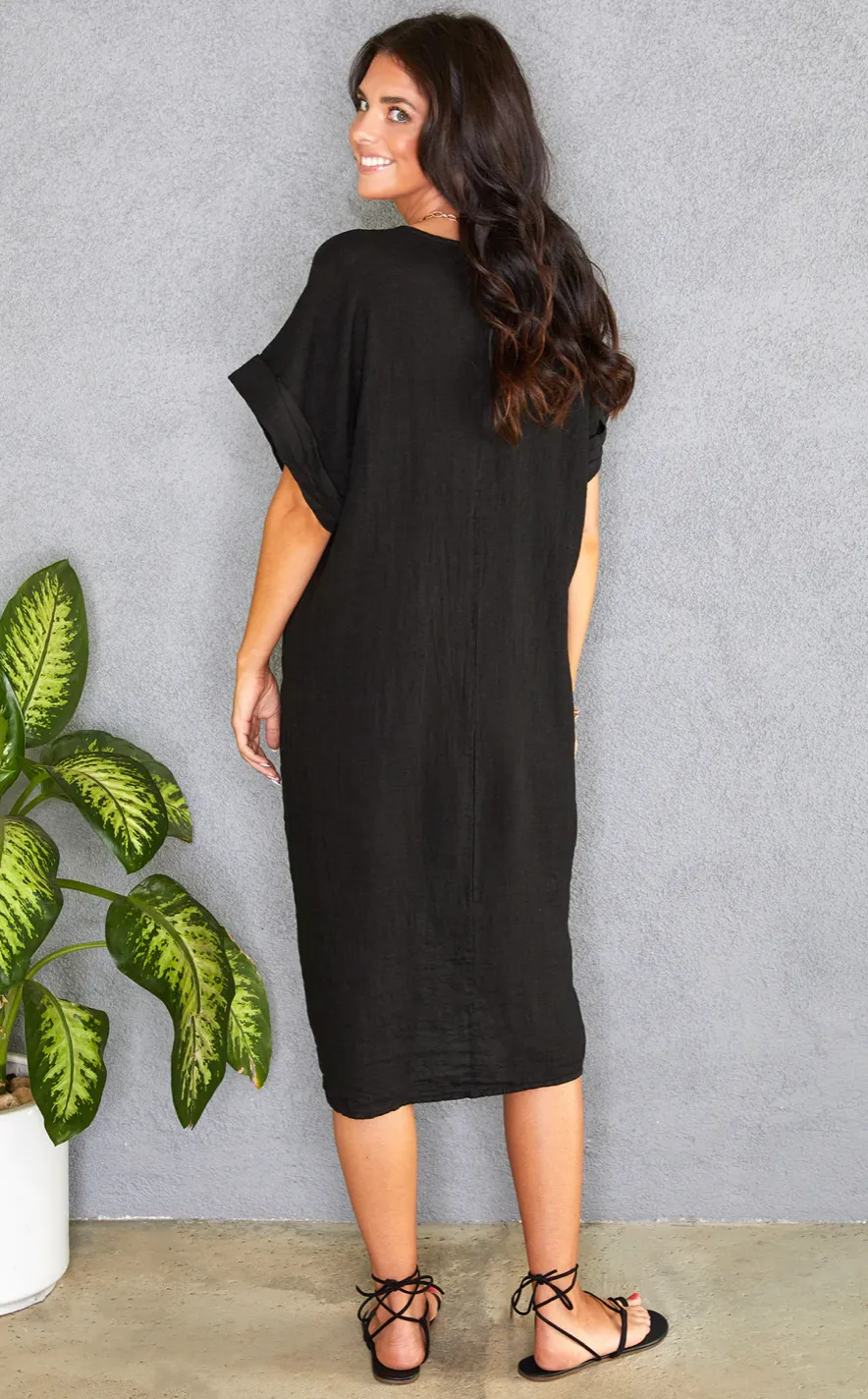 The Denise dress- Black