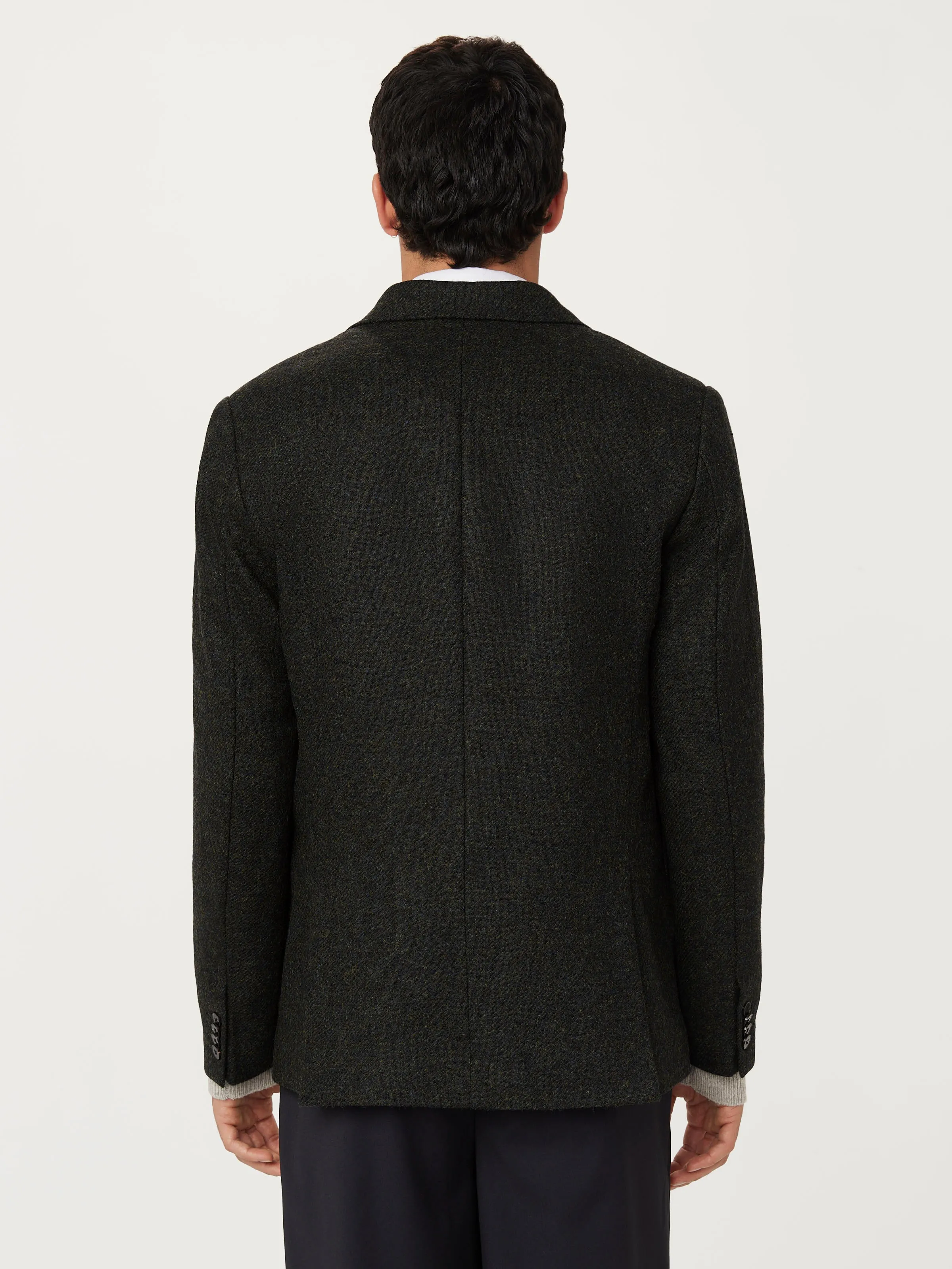 The Moon Heritage Blazer in Dark Green