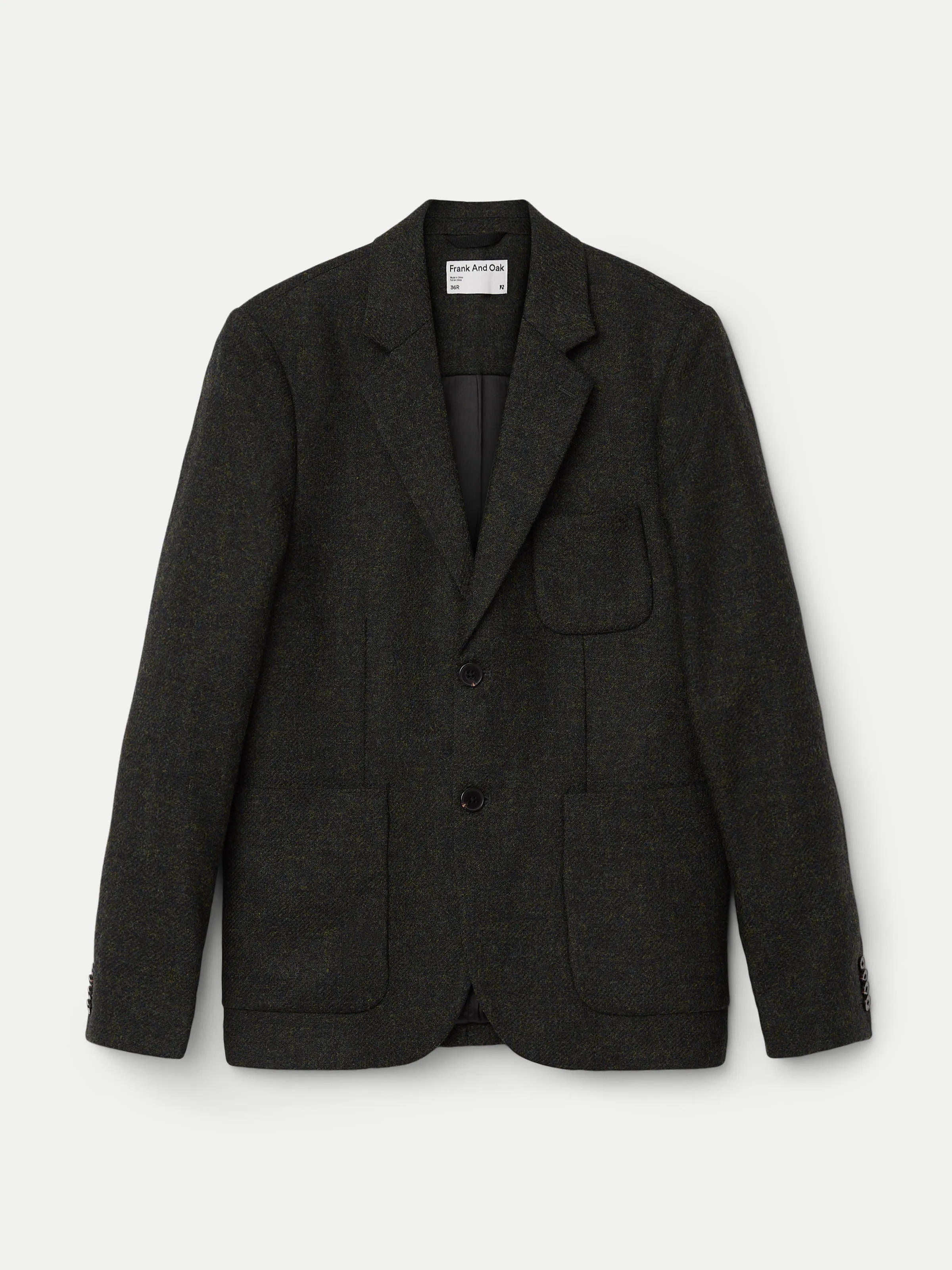 The Moon Heritage Blazer in Dark Green